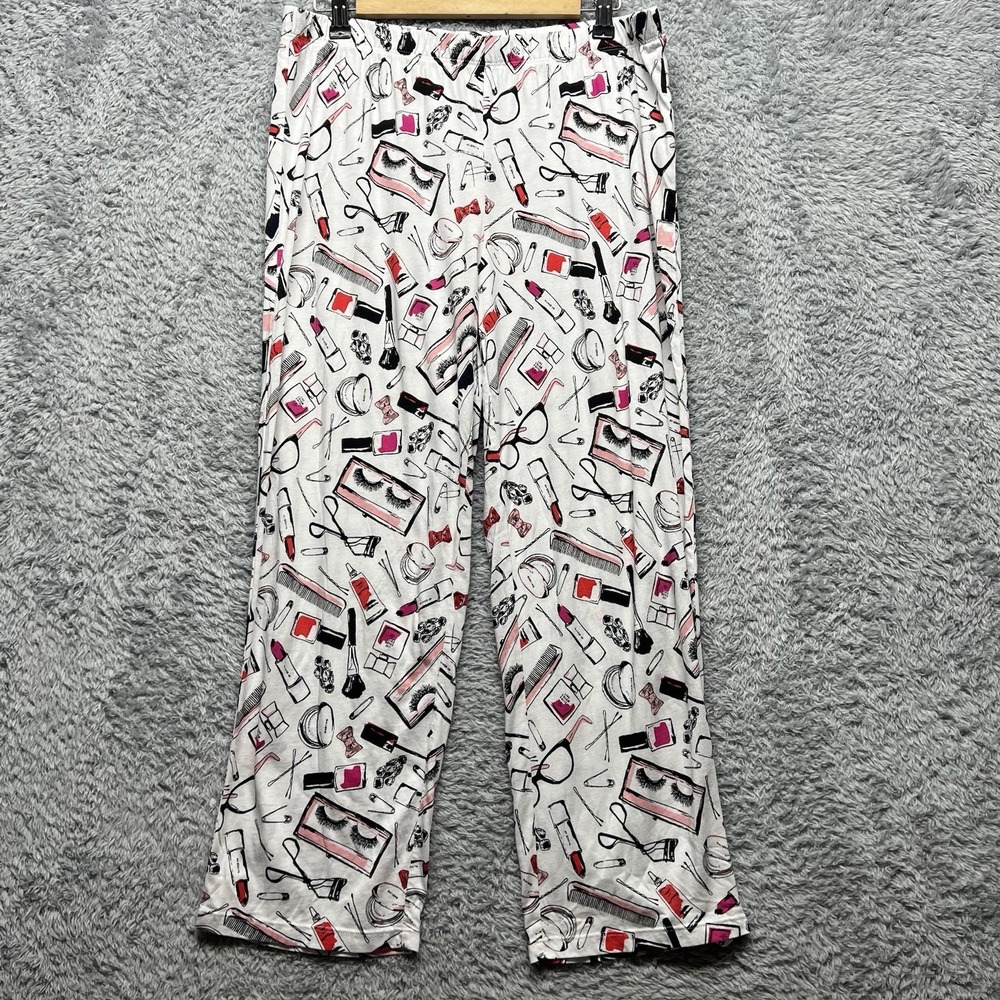 Kate Spade Pajama Set Womens Large Dream A LIttle Dream Makeup Beauty Lipstick - Picture 9 of 16